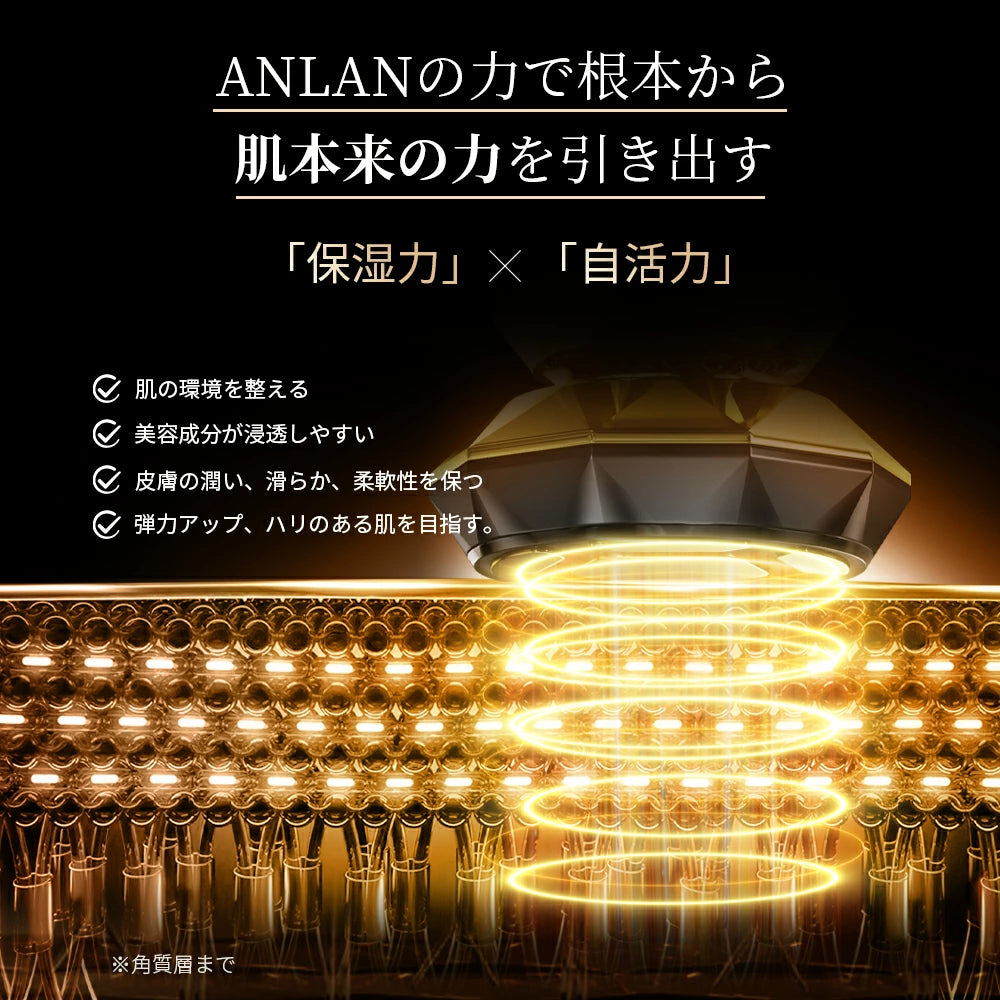 【ジェル1本同梱発送】ANLAN RF温冷美顔器PRO 美人百花RF美顔器1位