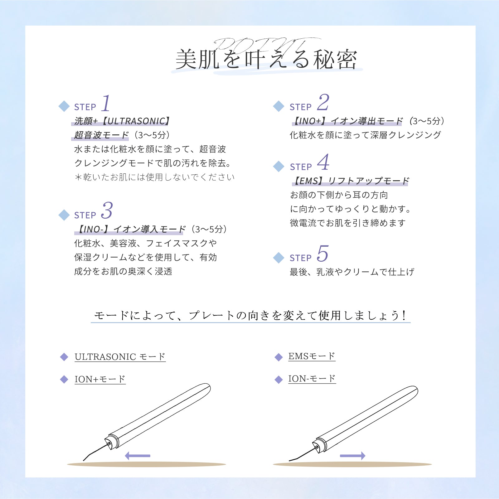 プレミアム ウォーターピーリング 磁気充電