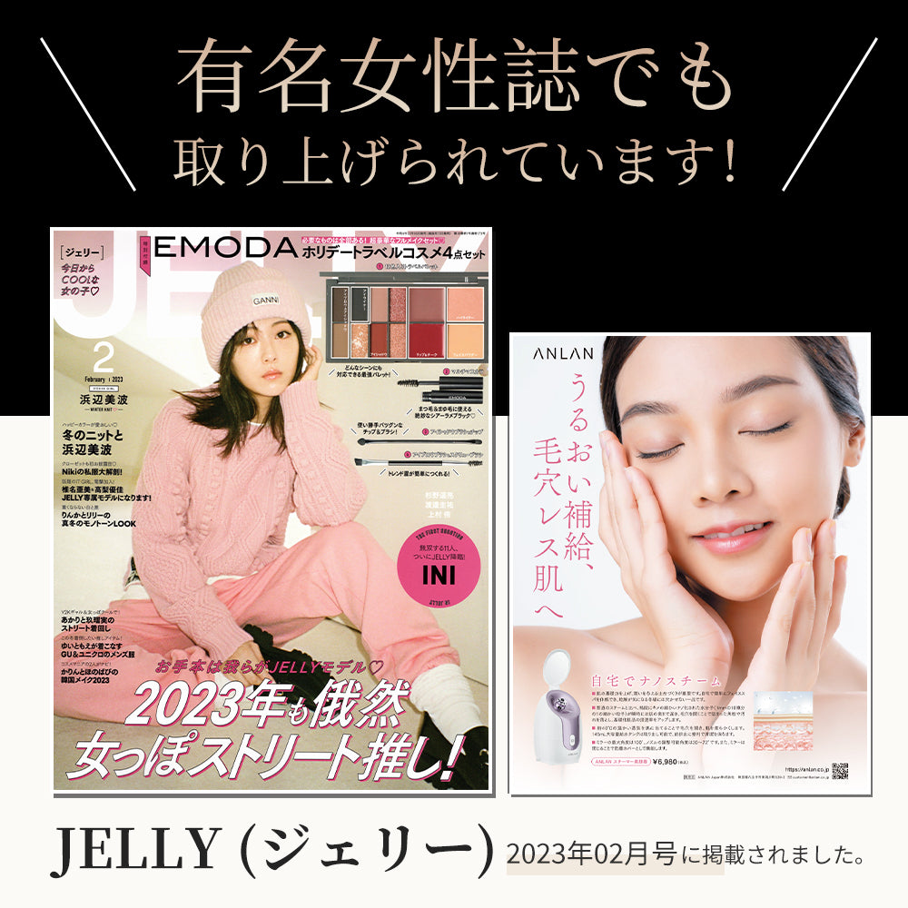 ANLAN スチーマー Z32 美人百花微粒化スチーマー美顔器部門1位