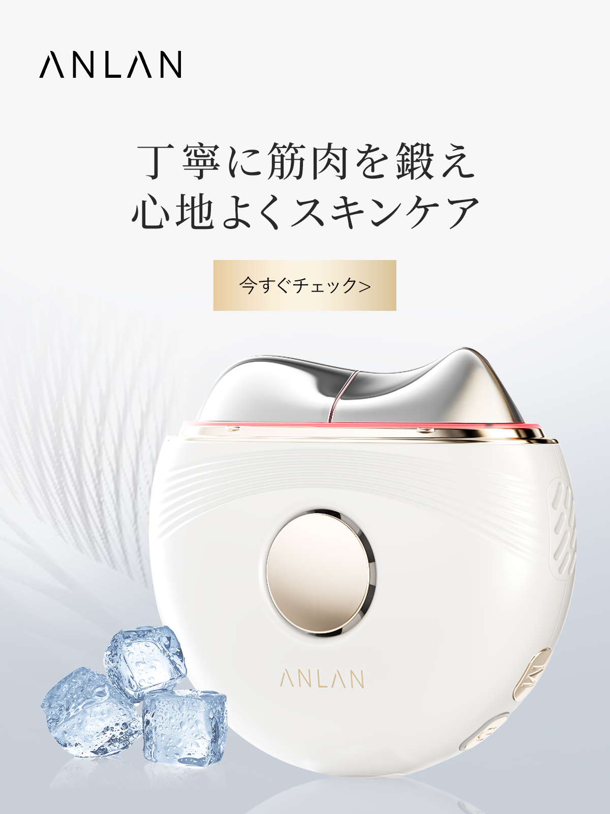 アンラン 美顔器 ANLAN 美顔器 多機能温冷美顔器 PRO ANLAN 温冷