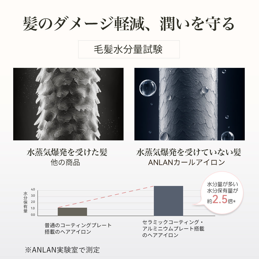 ANLAN 3IN1オートカールアイロン