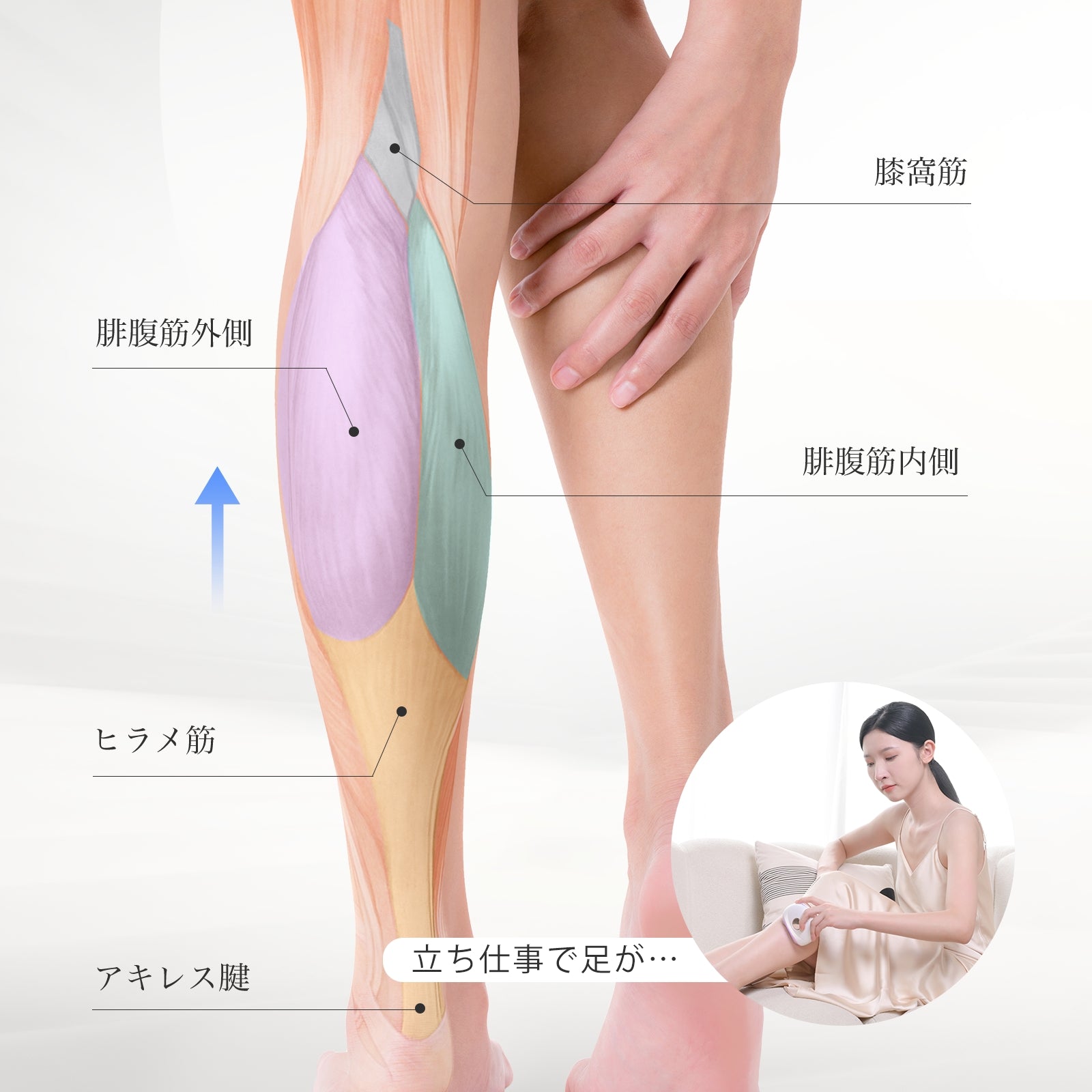 【乾燥対策】 ANLAN 温冷リフトかっさ EMS