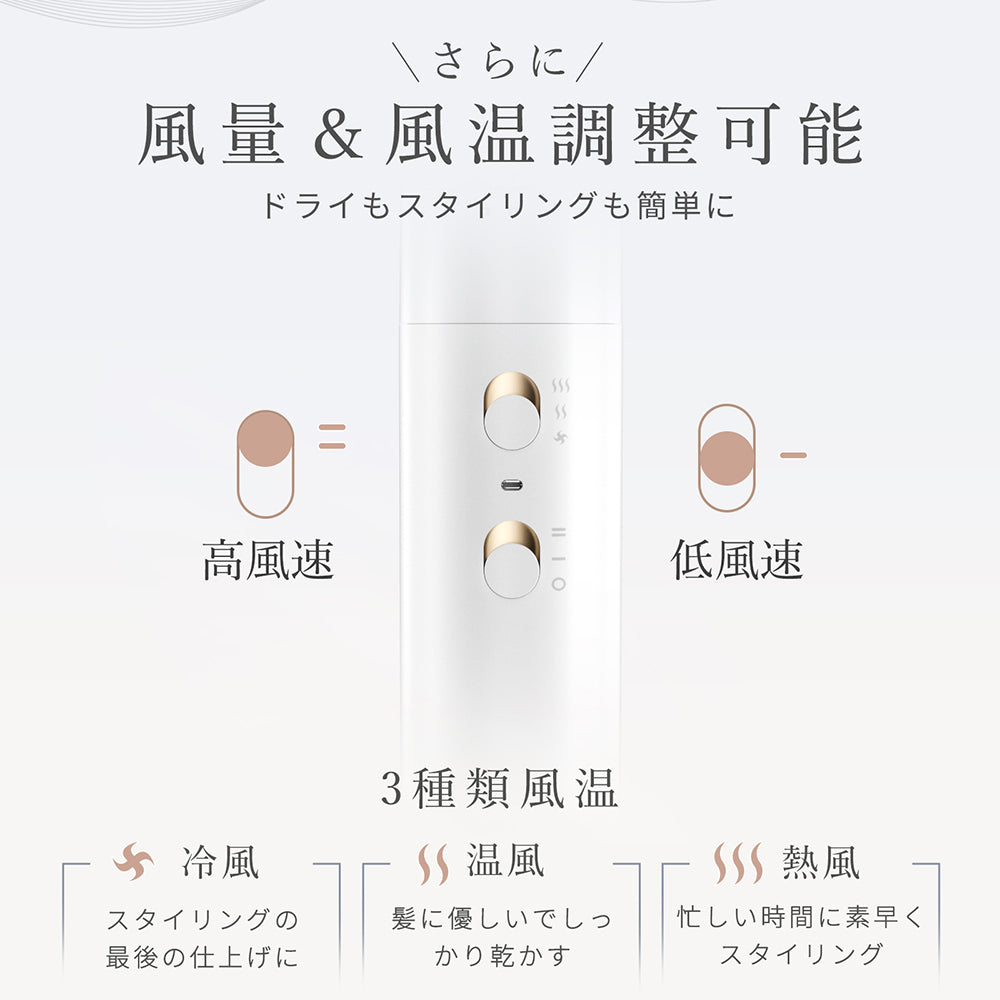 マルチドライヤー 1台3役