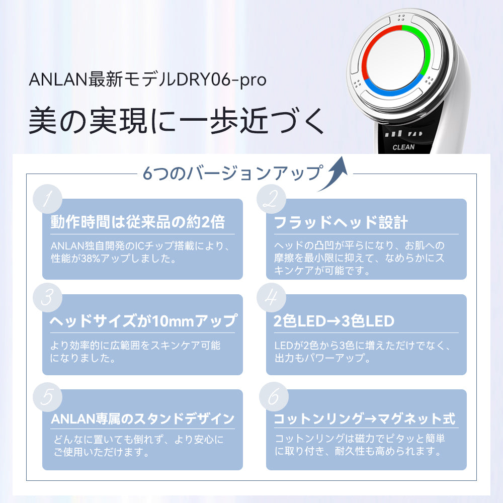多機能温冷美顔器 PRO 9役 EMS美顔器