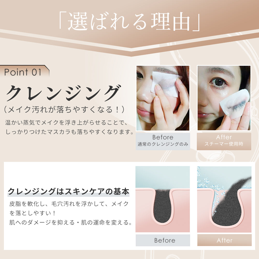 ANLAN スチーマー Z32 美人百花微粒化スチーマー美顔器部門1位