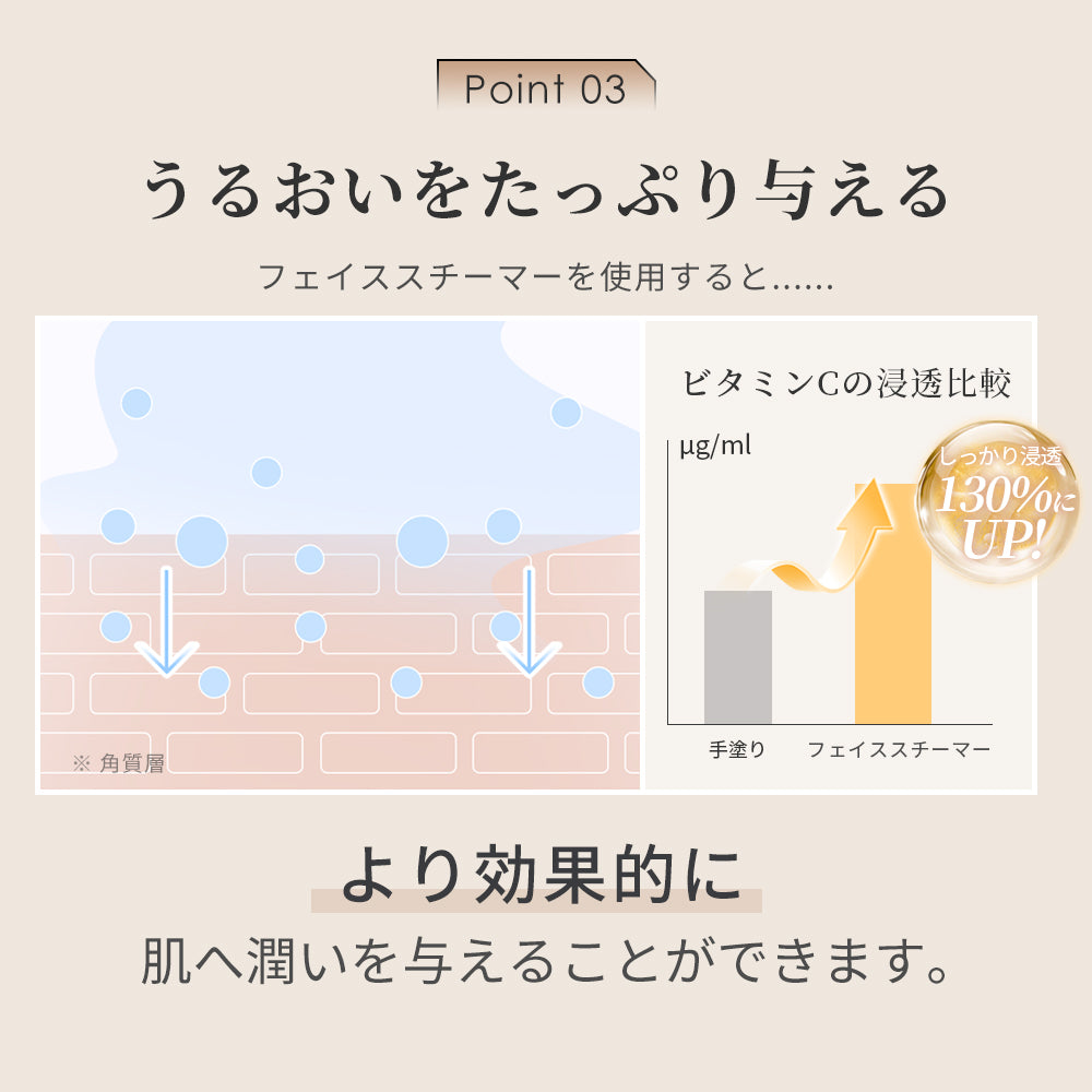 ANLAN スチーマー Z32 美人百花微粒化スチーマー美顔器部門1位